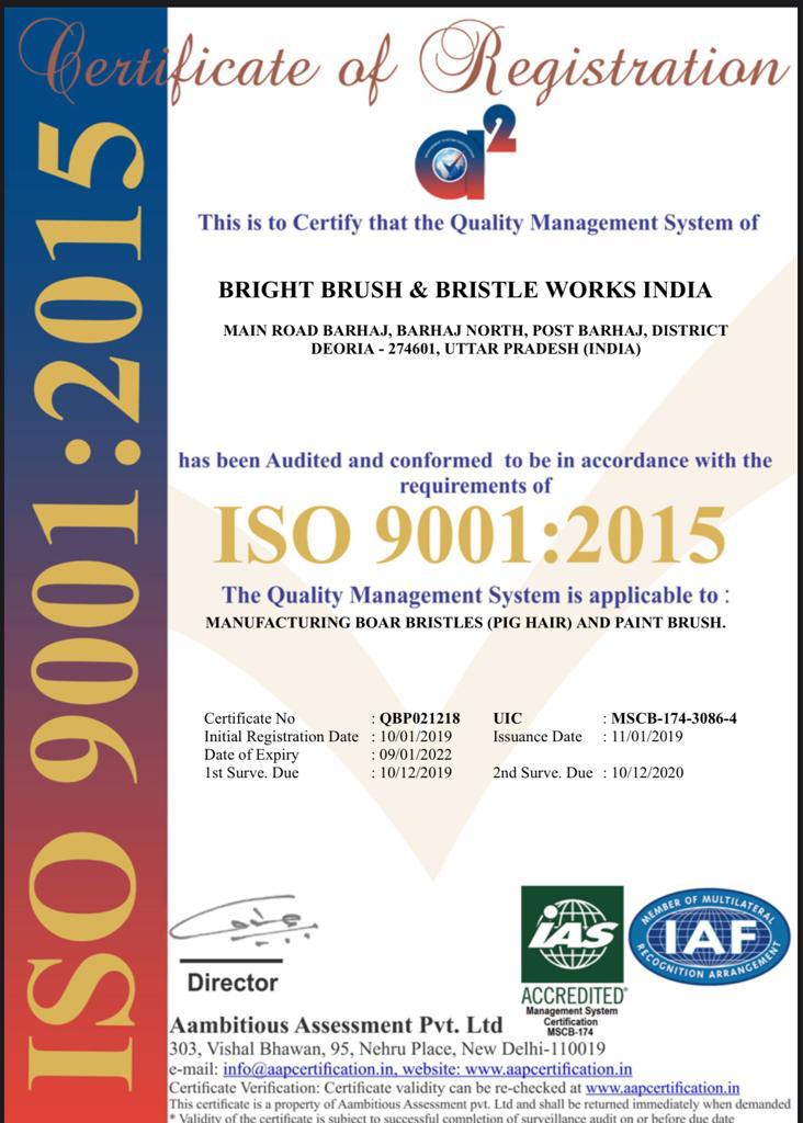 ISO 9001:2015 QUALITY MANAGEMENT SYSTEM 